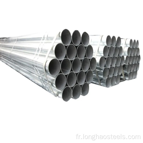SUS201 304 Tube de tuyau rond en acier inoxydable
